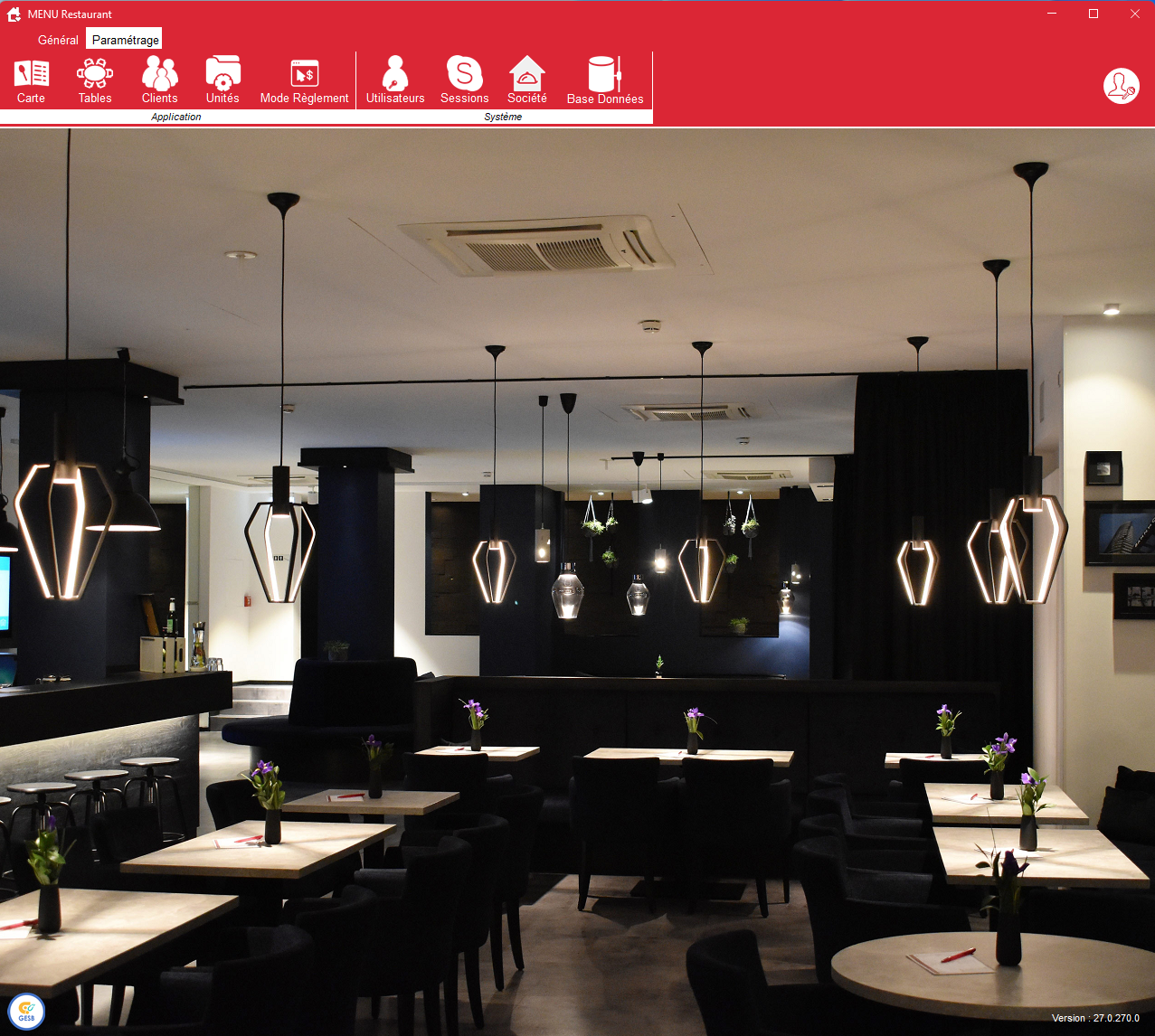 G-Restaurant Interface